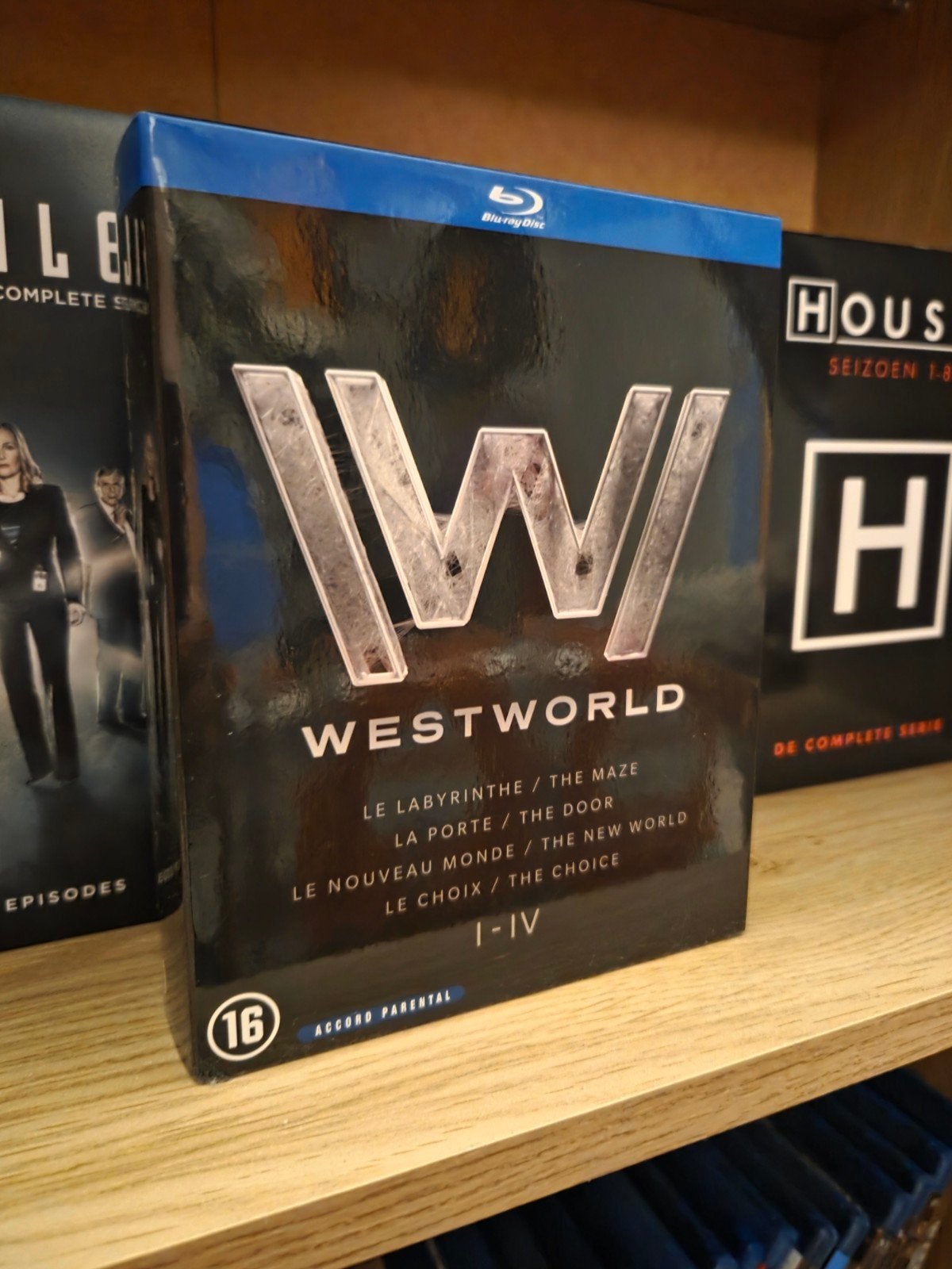 ✅ Westworld - Seizoen 1 - 4 compleet Blu-ray, Ophalen, Engels, Nederlands, Boxset