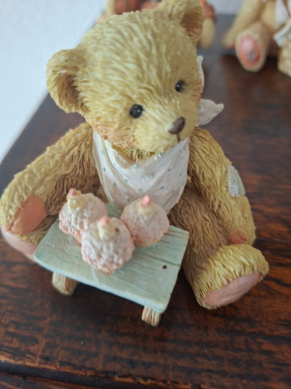 Cherished Teddies 'Three Cheers For You' Beeldje, Ophalen, Zo goed als nieuw, Beeldje, Cherished Teddies