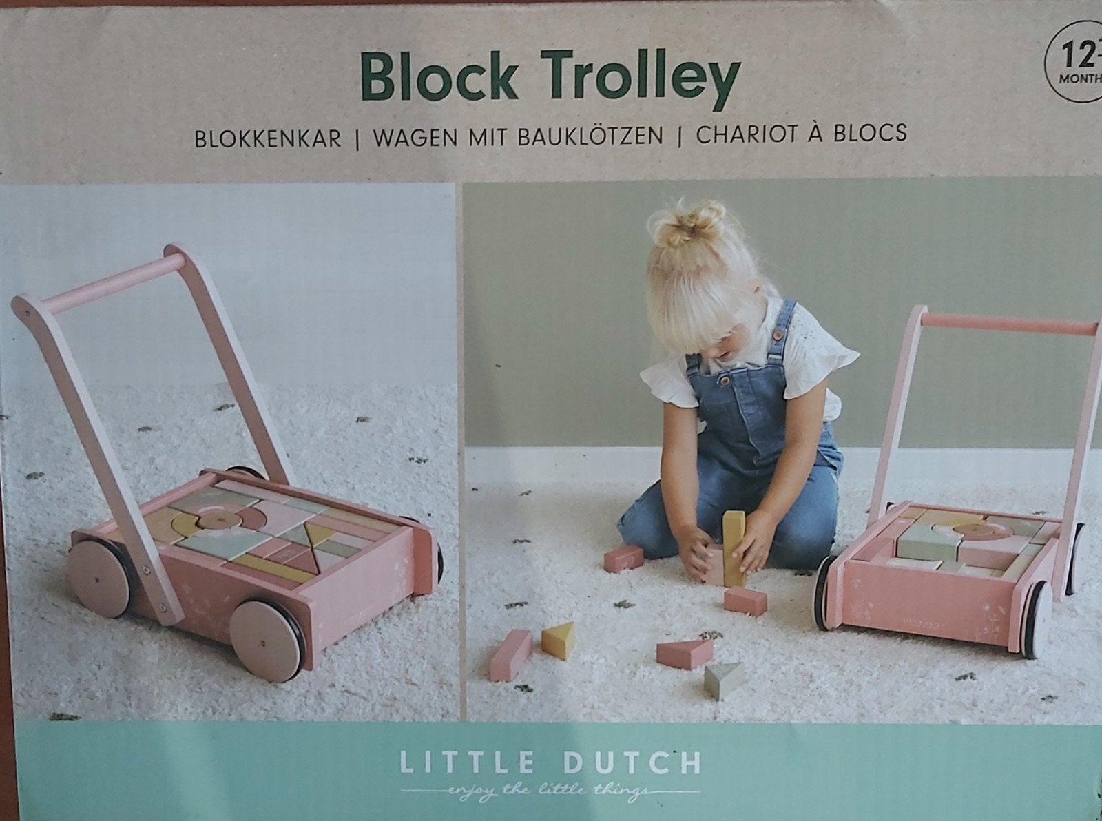 little Dutch wooden Blockencar, Ophalen of Verzenden, Groter dan 1:32, Auto, Overige merken