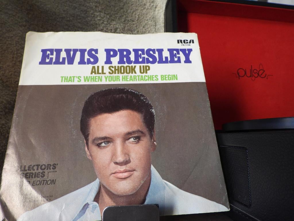 single Elvis Presley  – All Shook Up 1977 US hp, Cd's en Dvd's, Vinyl Singles, Ophalen of Verzenden, Gebruikt, Pop, Single