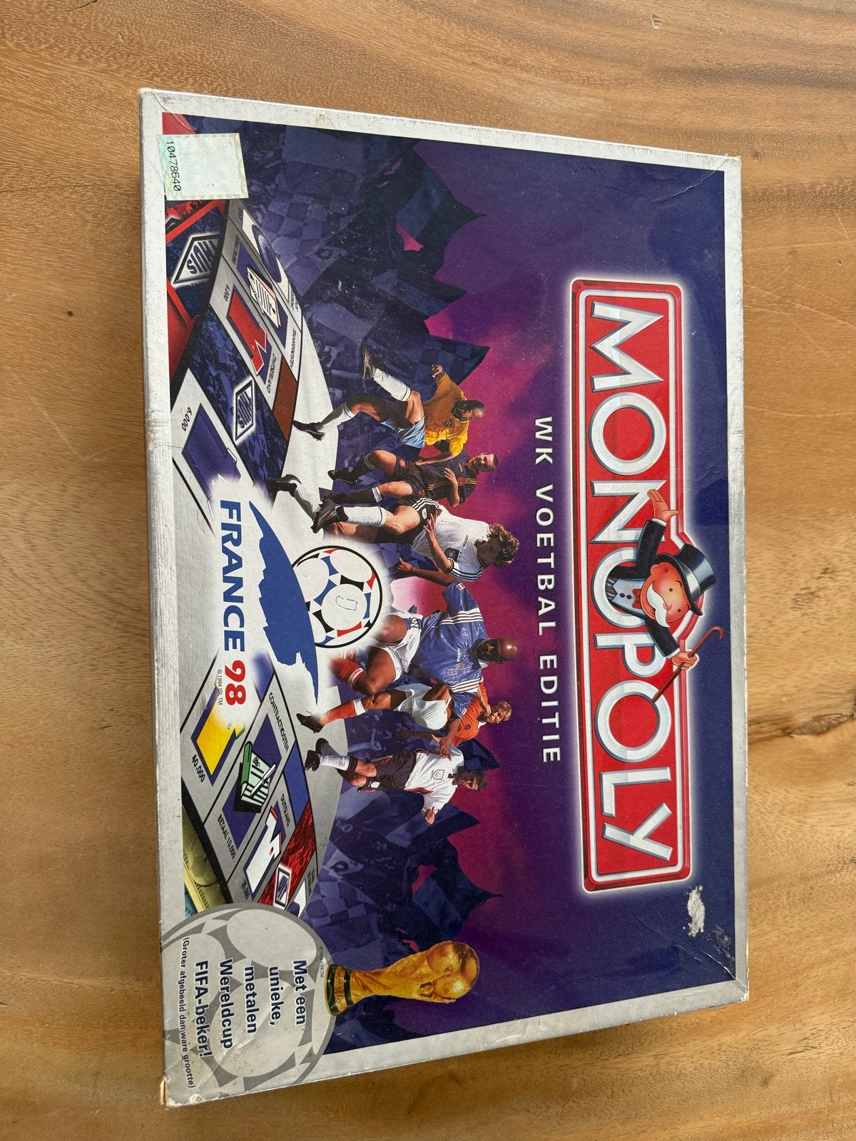 Monopoly WK Voetbal Editie France 98, Drie of vier spelers, Ophalen, Gebruikt