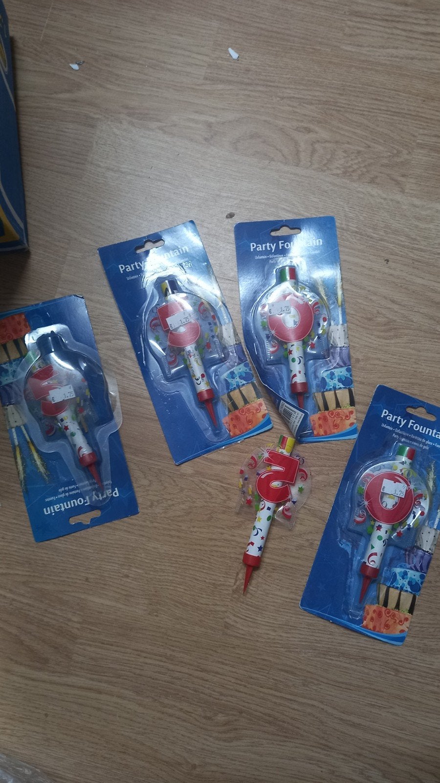 5 Nieuwe Taartfonteinen -, Ophalen of Verzenden