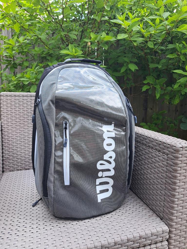Mooie tennisrugzak Wilson, Ophalen of Verzenden, Zo goed als nieuw, Tas, Wilson
