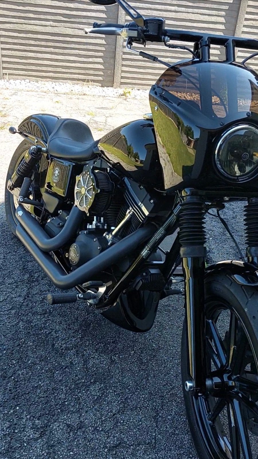 Harley dyna uitlaat vance&hines short shots, Ophalen of Verzenden