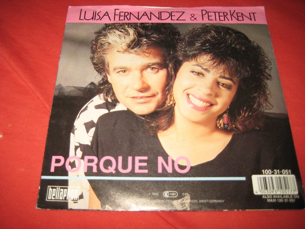 Luisa Fernandez + Peter Kent: Porque no, Ophalen of Verzenden, Zo goed als nieuw, Pop