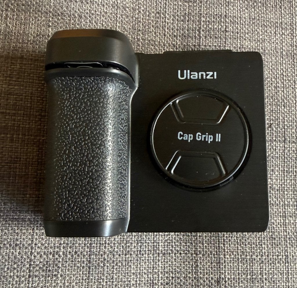 Ulanzi CapGrip II Smartphone Handgreep met Bluetooth Shutter, Ophalen of Verzenden, Zo goed als nieuw, Overige typen, Apple