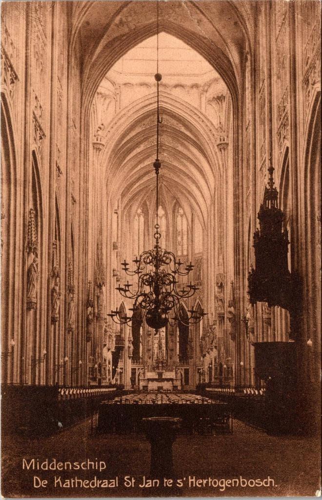 Kathedraal St Jan 's-Hertogenbosch - 9 ansichtkaarten