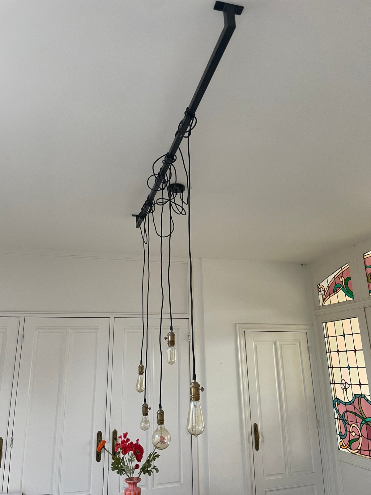 Industriële hanglamp van Loftdeur, Ophalen of Verzenden, Zo goed als nieuw, Metaal