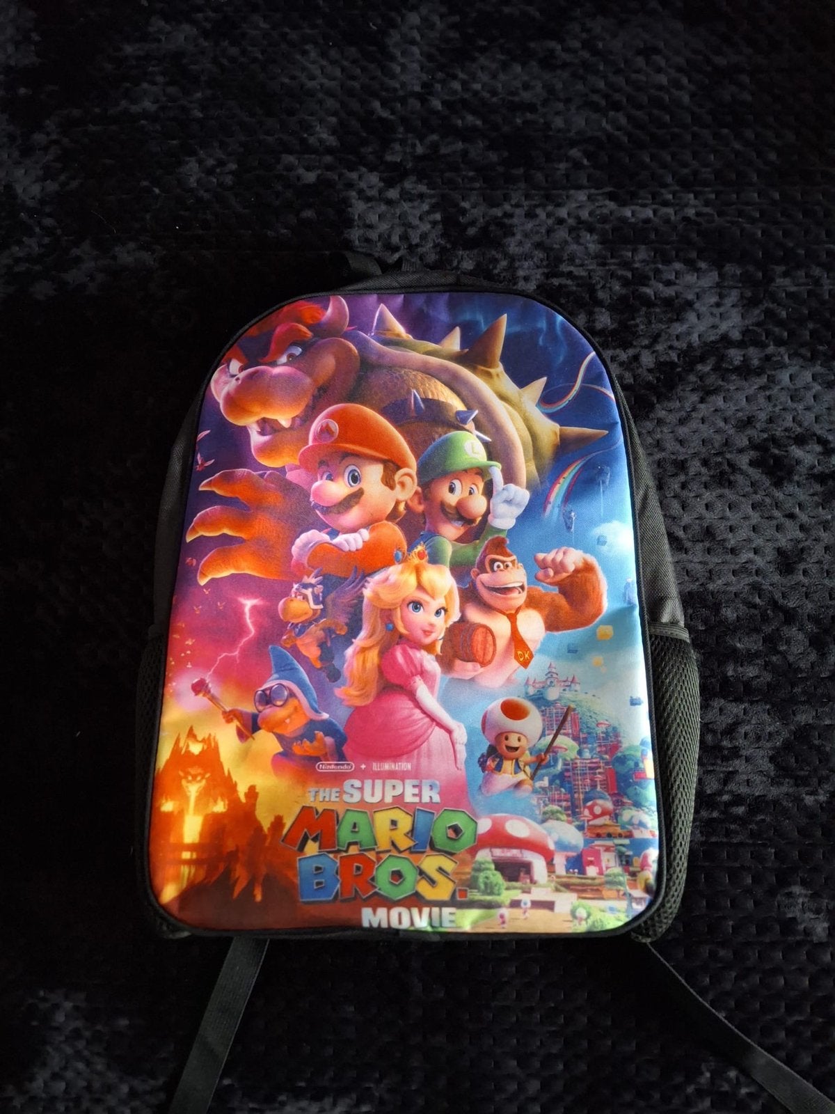 Super Mario Bros. Movie Rugzak - Nieuwstaat, 30 tot 40 cm, Overige kleuren, Rugtas, Nieuw