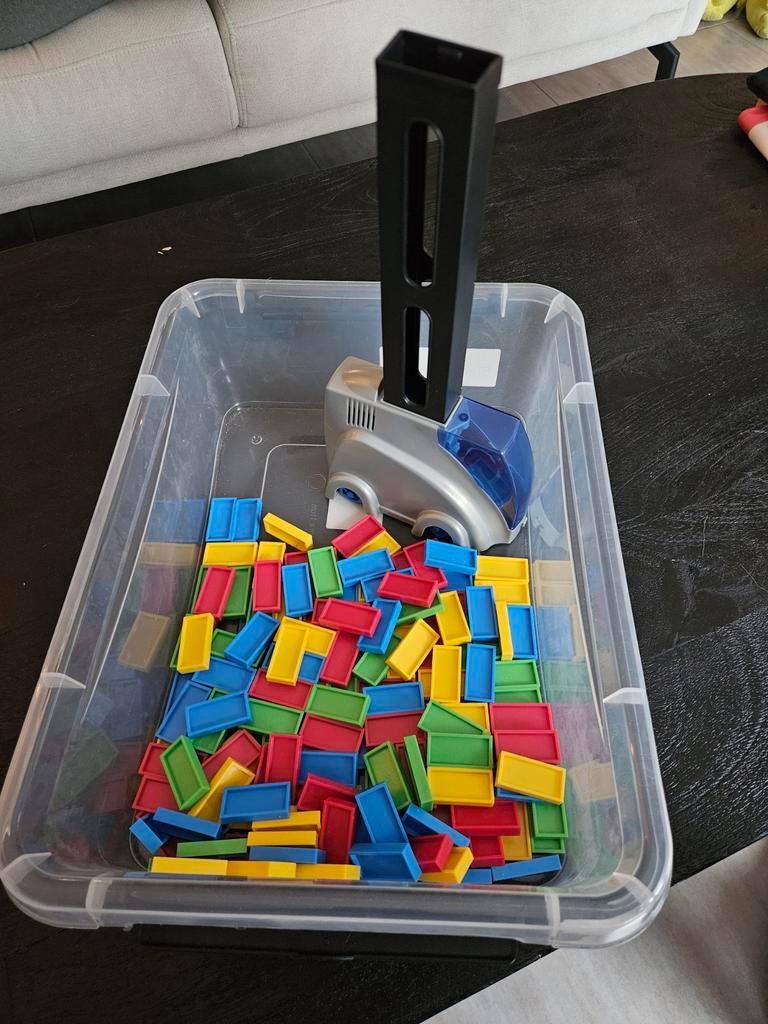 Dominostenen met automatische dominolegger, Ophalen, Gebruikt, Jongen of Meisje