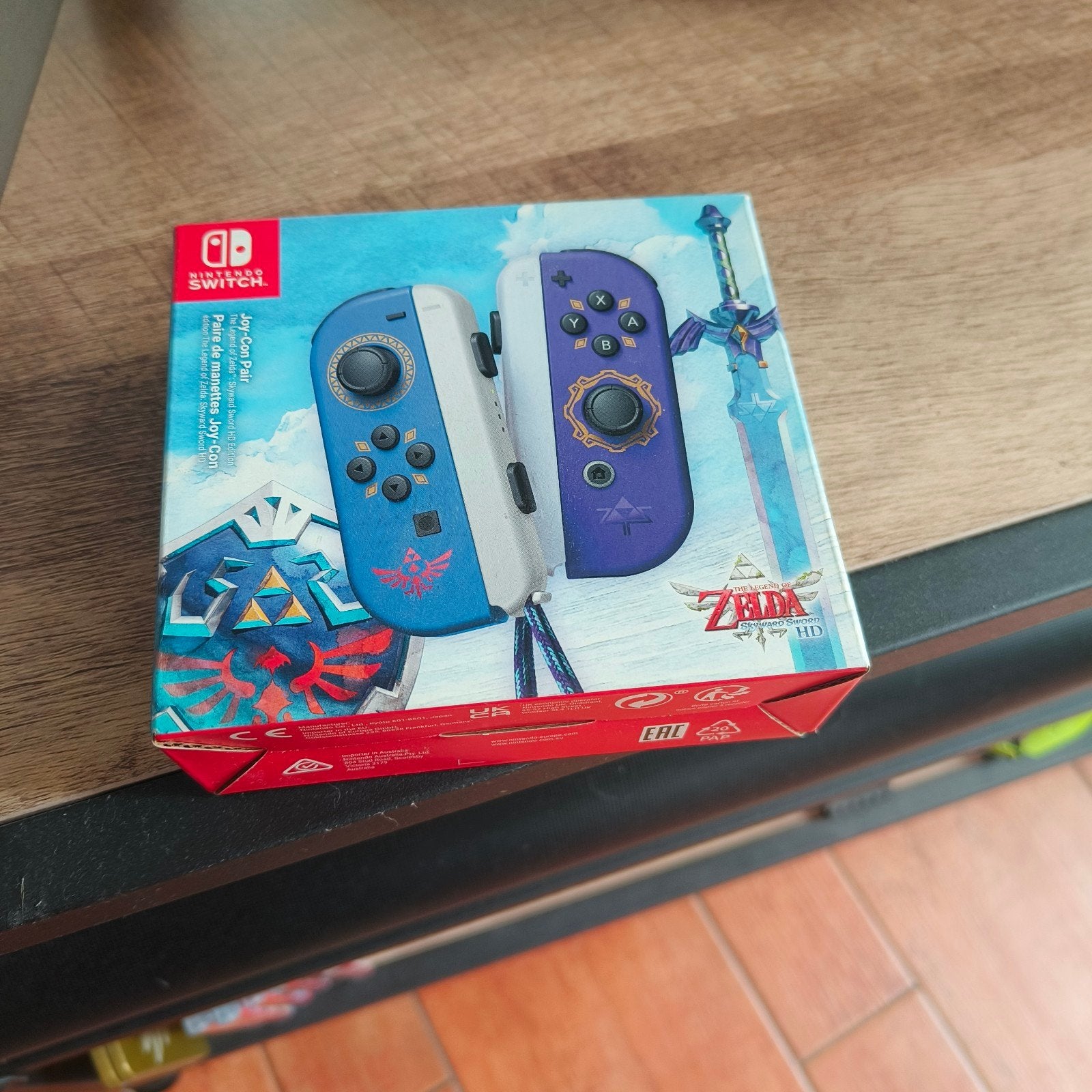 Nintendo Switch Joy-Con The Legend of Zelda: Skyward Sword, Spelcomputers en Games, Spelcomputers | Nintendo Switch, Nieuw, Switch Original