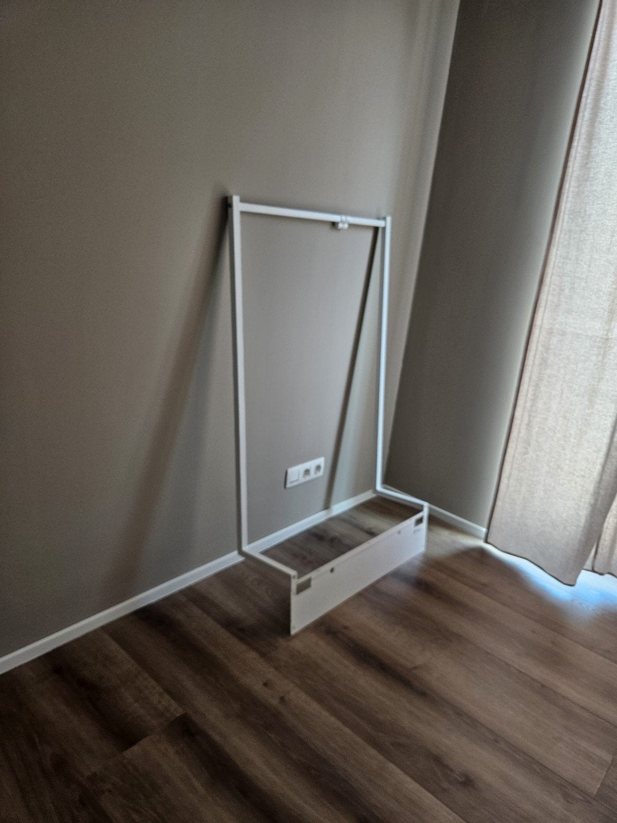 IKEA Nordli aanbouw kledingroede 80x115 cm, Ophalen, 100 tot 150 cm, 50 tot 100 cm, Zo goed als nieuw