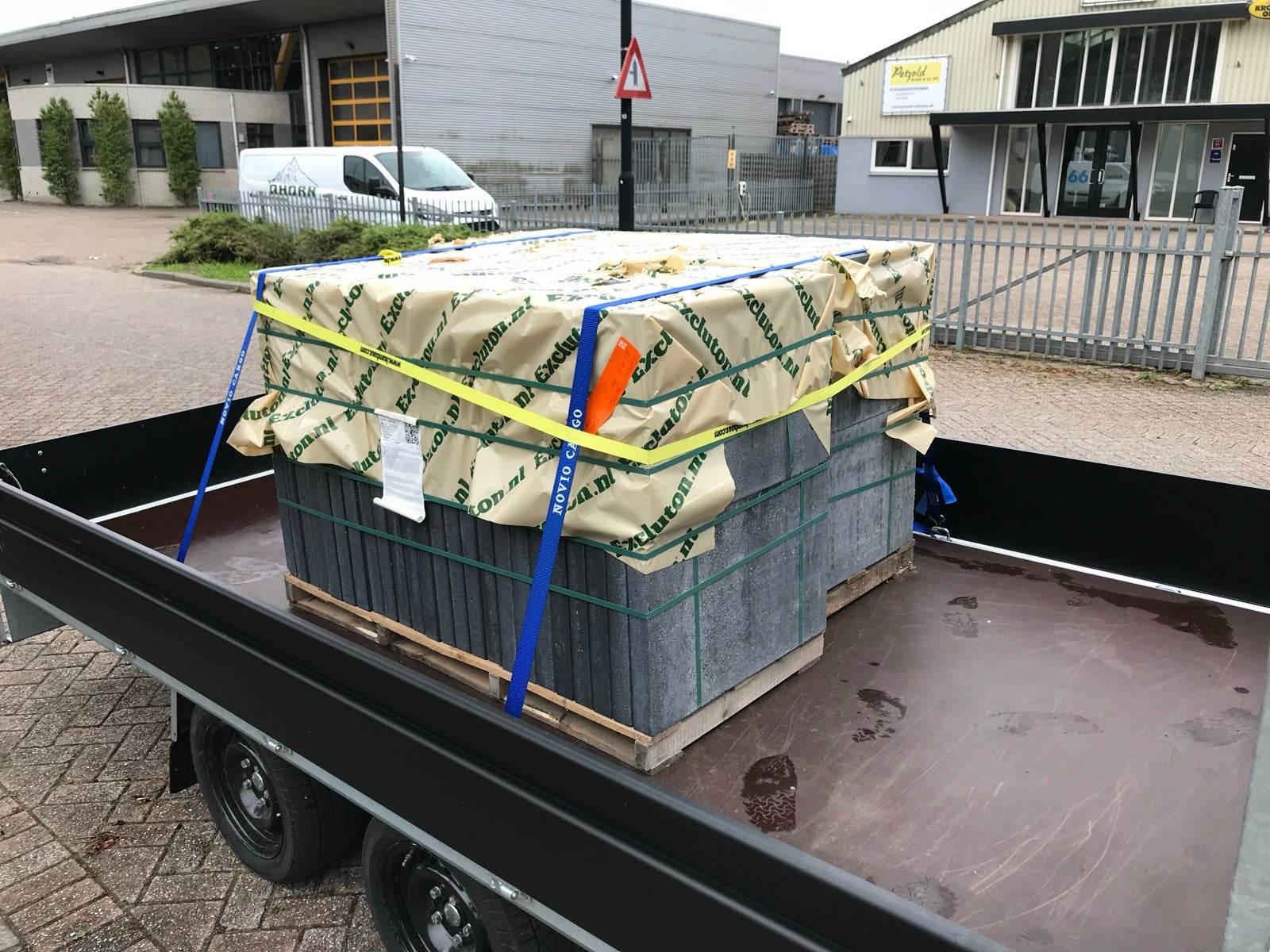 Robuuste aanhanger , 3,5 ton, Auto diversen, Ophalen, Zo goed als nieuw