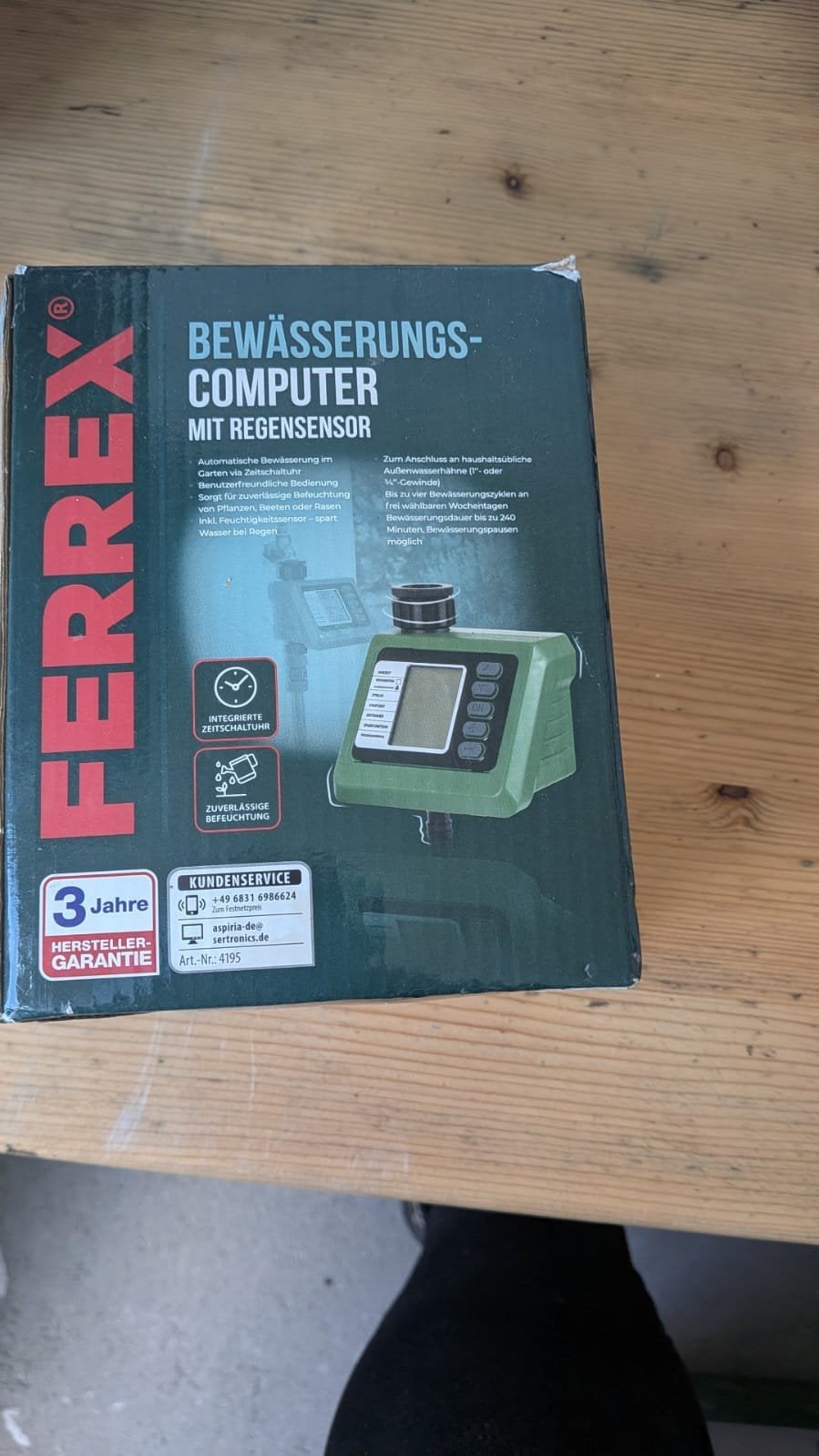 Ferrex Beregeningscomputer - Nieuw in doos, Tuin en Terras, Ophalen of Verzenden, Nieuw