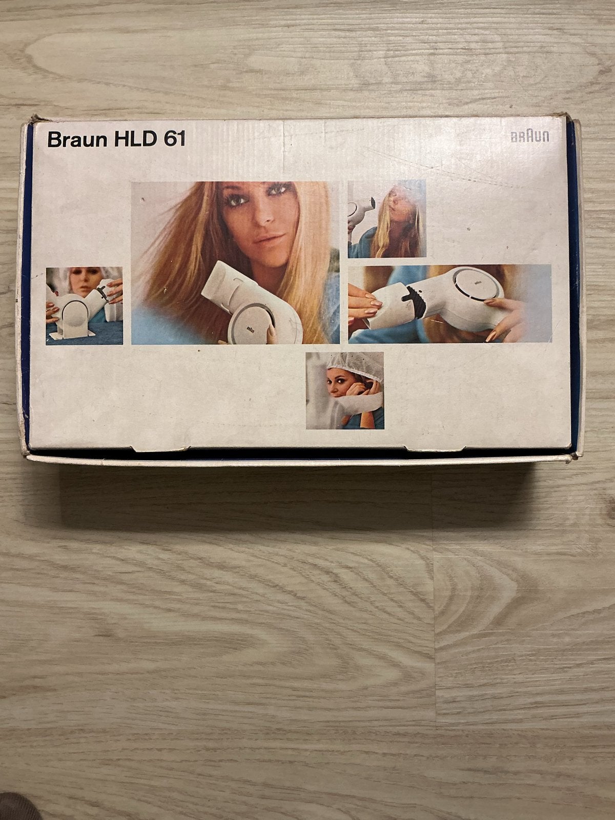 Vintage Braun HLD 61 Föhn -, Ophalen, Zo goed als nieuw, Haarverzorging