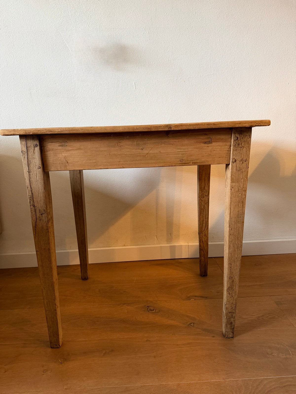 Rustieke antieke houten tafel - meer dan 100 jaar oud!, Antiek en Kunst, Ophalen