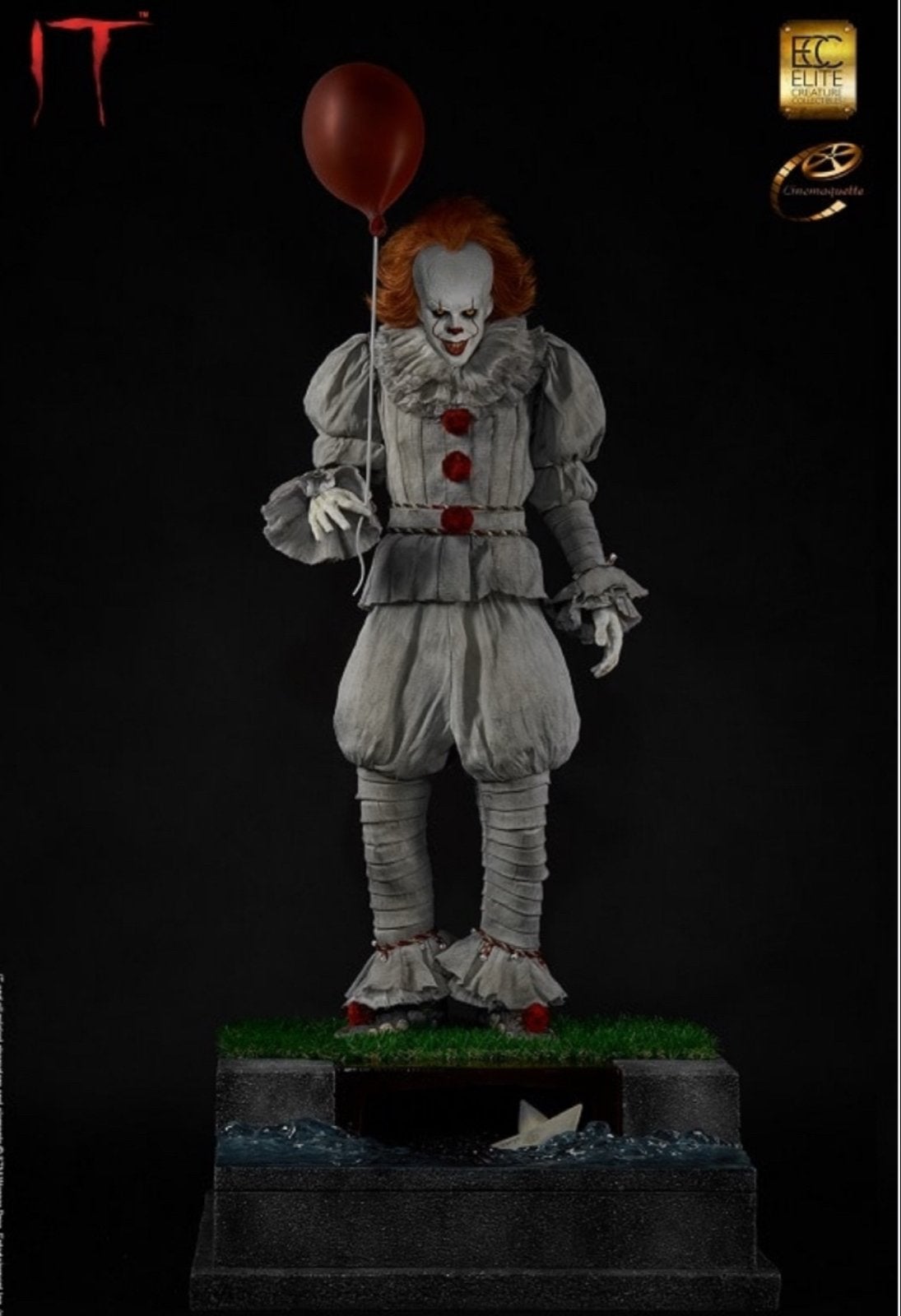 IT Pennywise Standbeeld met Ballon - Elite Creature Collecti, Ophalen of Verzenden, Nieuw