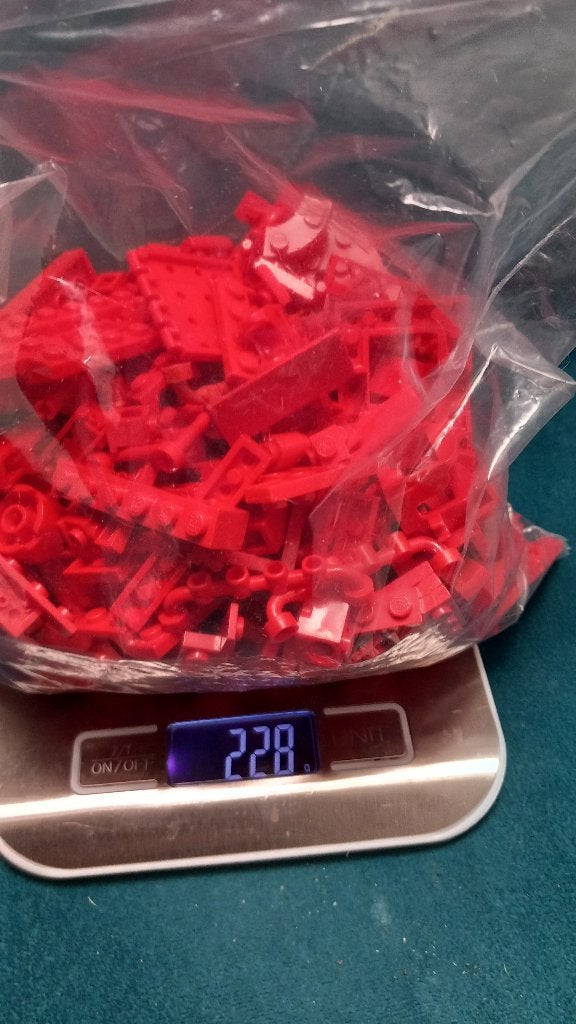 Lego Rode onderdelen, Kinderen en Baby's, Speelgoed | Duplo en Lego, Ophalen of Verzenden, Gebruikt, Accessoire, Lego
