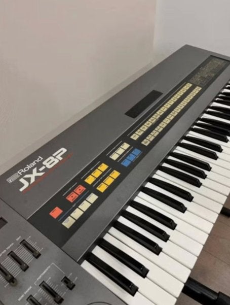 Roland JX-8P Vintage Analoge Synthesizer + Softcase, Met midi-aansluiting, Roland, Zo goed als nieuw, Overige aantallen