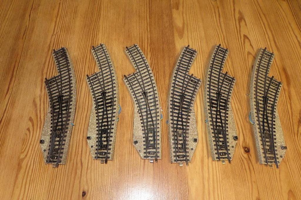 marklin boogwissel sets 5140 l/r voor m rails HO, Hobby en Vrije tijd, Wisselstroom, Rails, Ophalen of Verzenden, Märklin