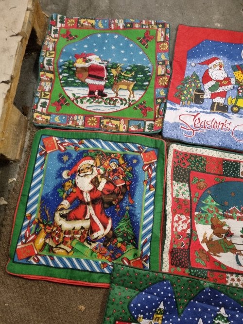 kussenslopen kerst 7 stuks, Ophalen of Verzenden, 'T Olde Gre-j, Info@toldegrej.nl, Endepoelstraat 20f Didam