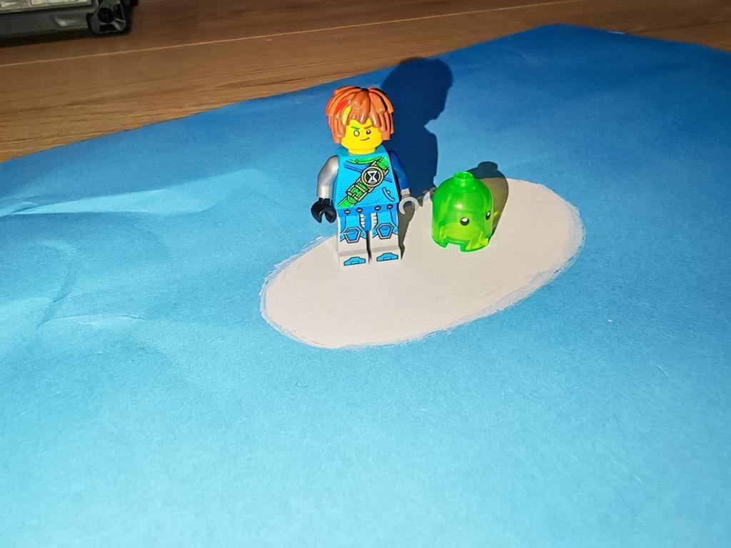 Lego Dreams minifiguur met groen blob figuur, Ophalen of Verzenden, Gebruikt, Jongen of Meisje