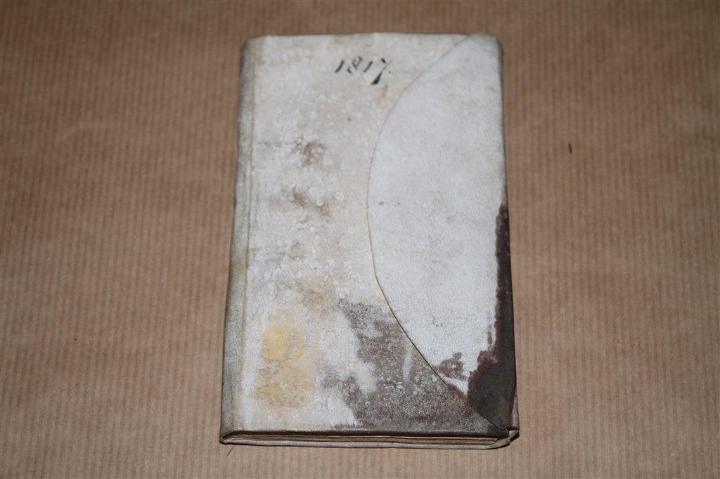 Vriesch Kantoor Almanak 1817 !!, Ophalen of Verzenden