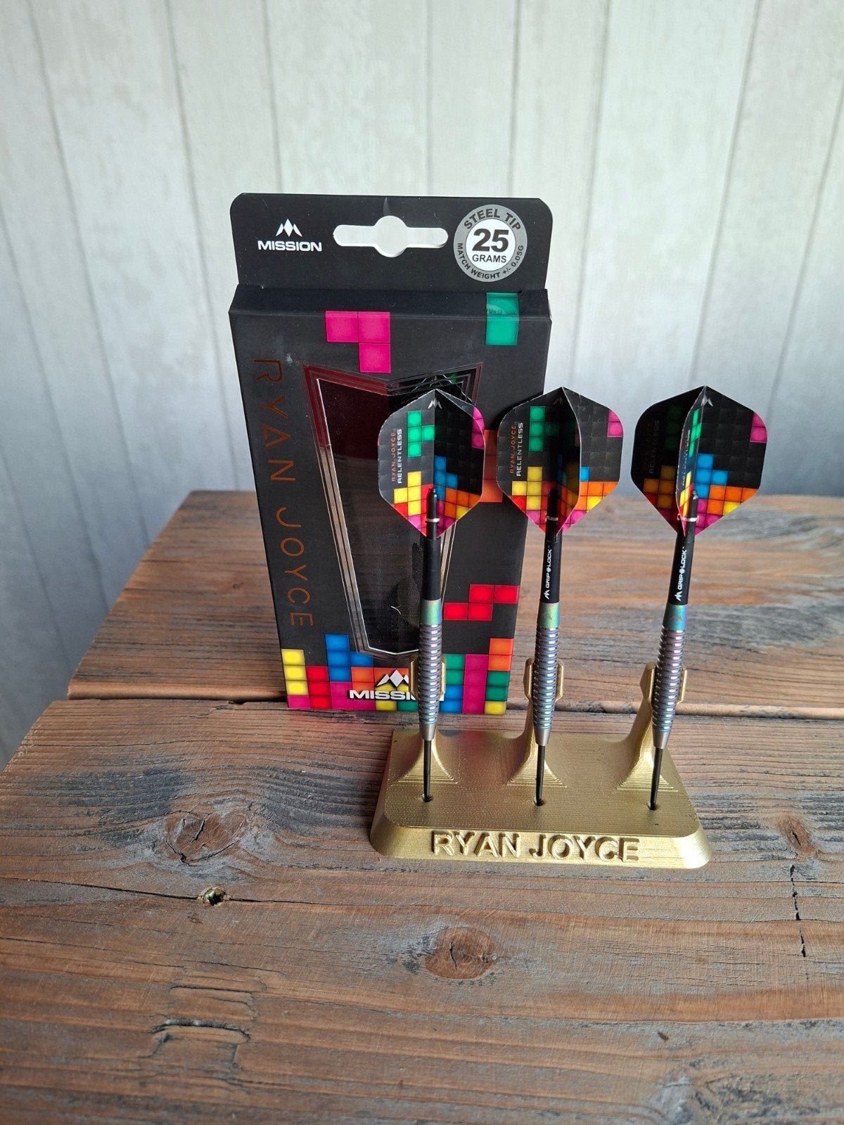 Mission Ryan Joyce Relentless Darts - 25 gram Steel Tip, Verzenden, Nieuw, Pijlen