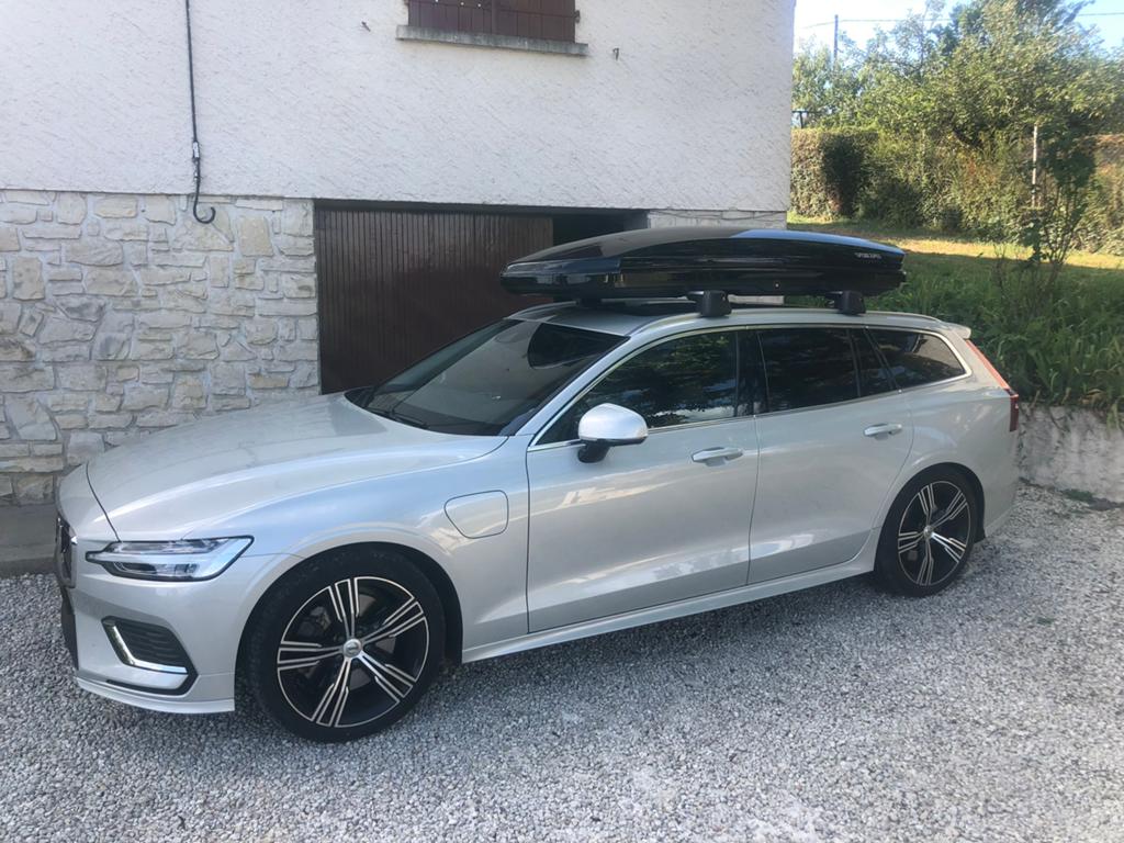 Thule dakkoffer/skibox te huur (Thule dynamic L (450 liter)), Auto diversen, Dakkoffers, Ophalen of Verzenden, Zo goed als nieuw