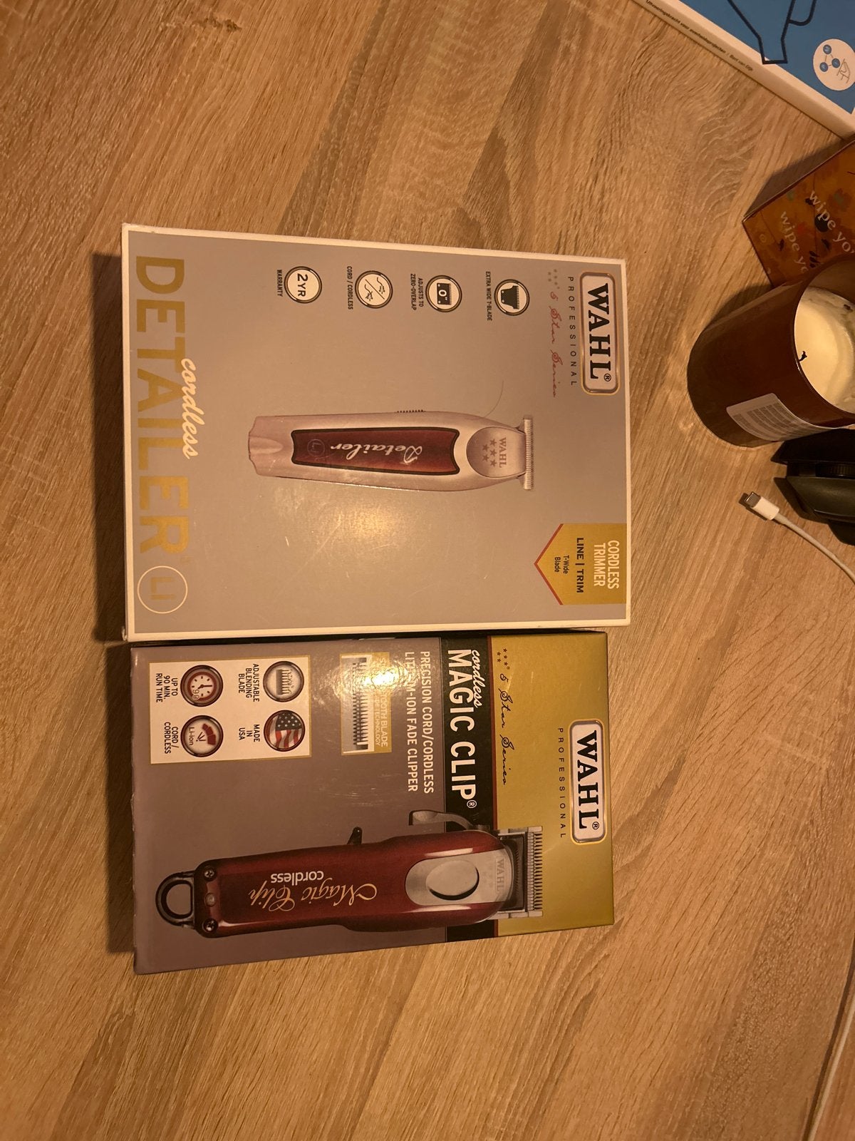 Wahl Cordless Detailer Li en Magic Clip Tondeuseset, Ophalen, Nieuw, Scheren en Epileren