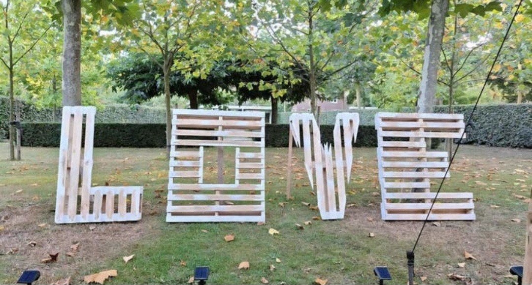Te huur LOVE letters bruiloft huwelijk trouwen verloving, Ophalen of Verzenden