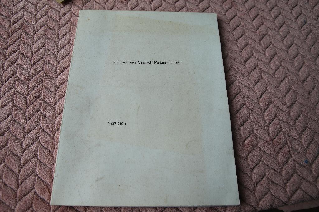 Kerstnummer Grafische Nederland 1969, Ophalen of Verzenden, Gelezen, Overige typen