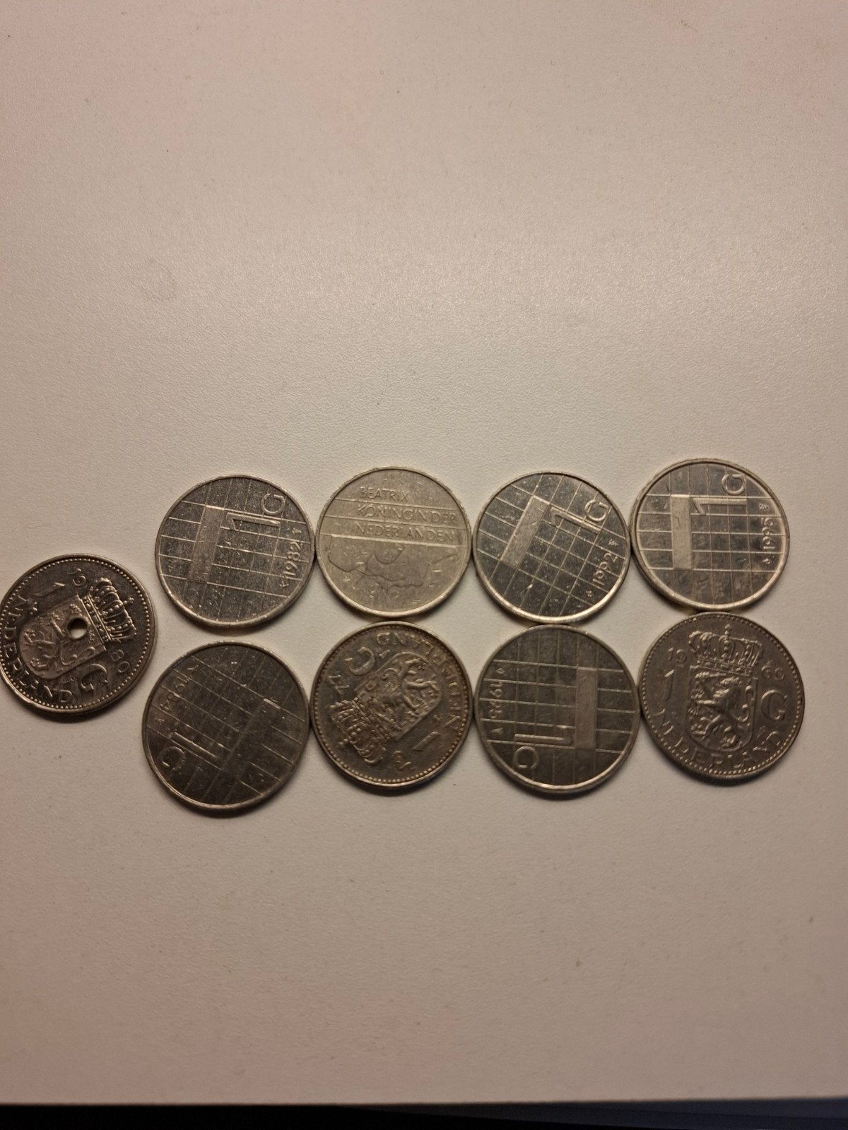 Nederlandse munten Koningin Wilhelmina en Beatrix, Ophalen, Koningin Wilhelmina, Overige waardes, Setje