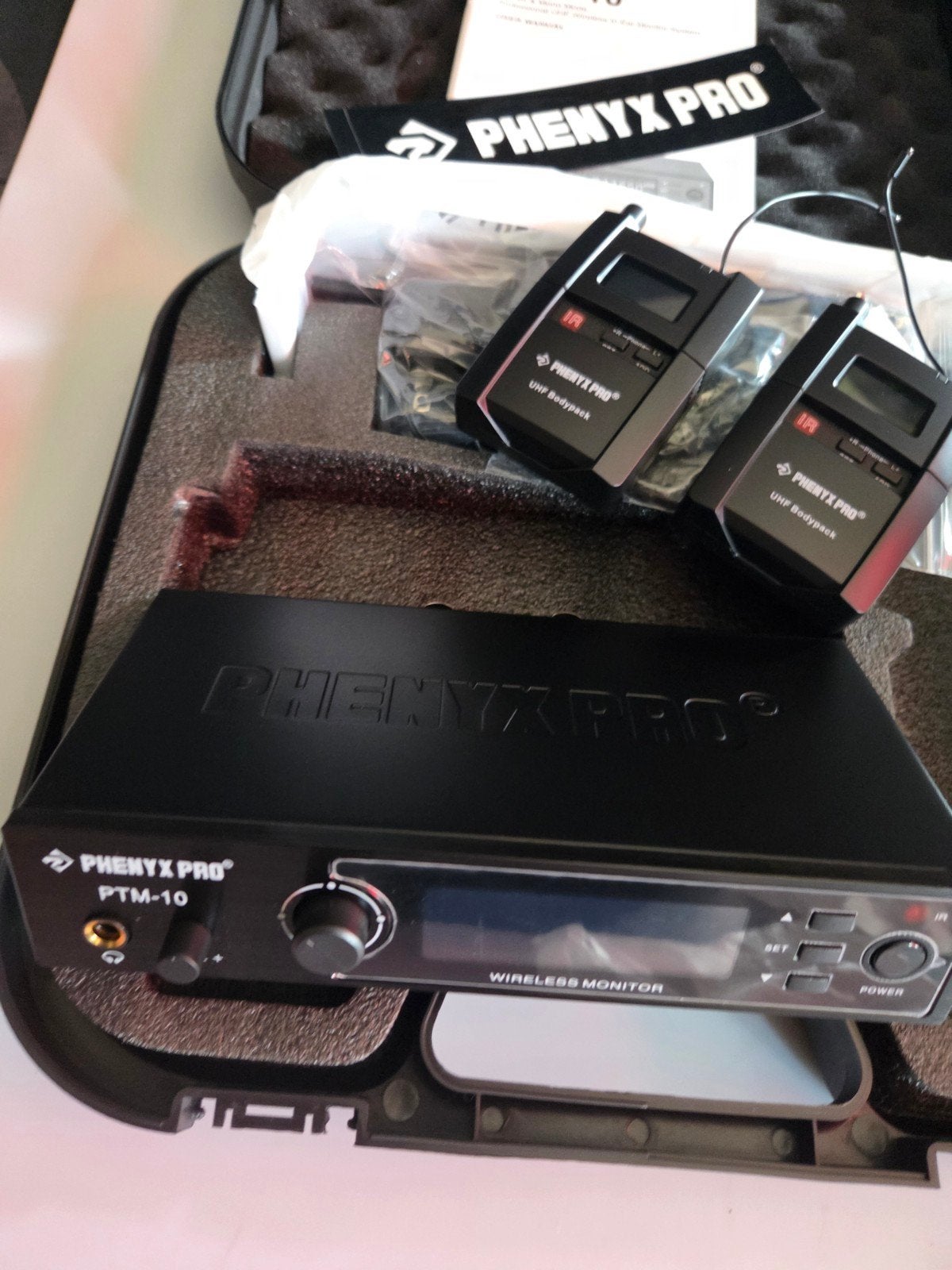Phenyx pro ptm-10 in ear monitor systeem.  nieuw, Ophalen of Verzenden, Nieuw