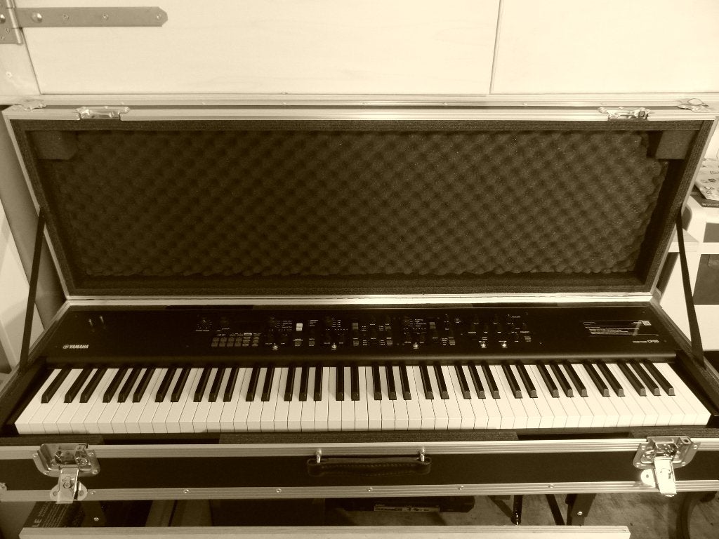Yamaha CP88 Stagepiano, Ophalen, Zwart, Digitaal, Zo goed als nieuw