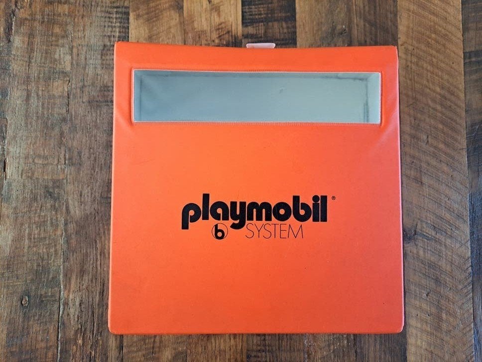 Vintage Playmobil System opbergkoffer 1974, Ophalen of Verzenden, Gebruikt