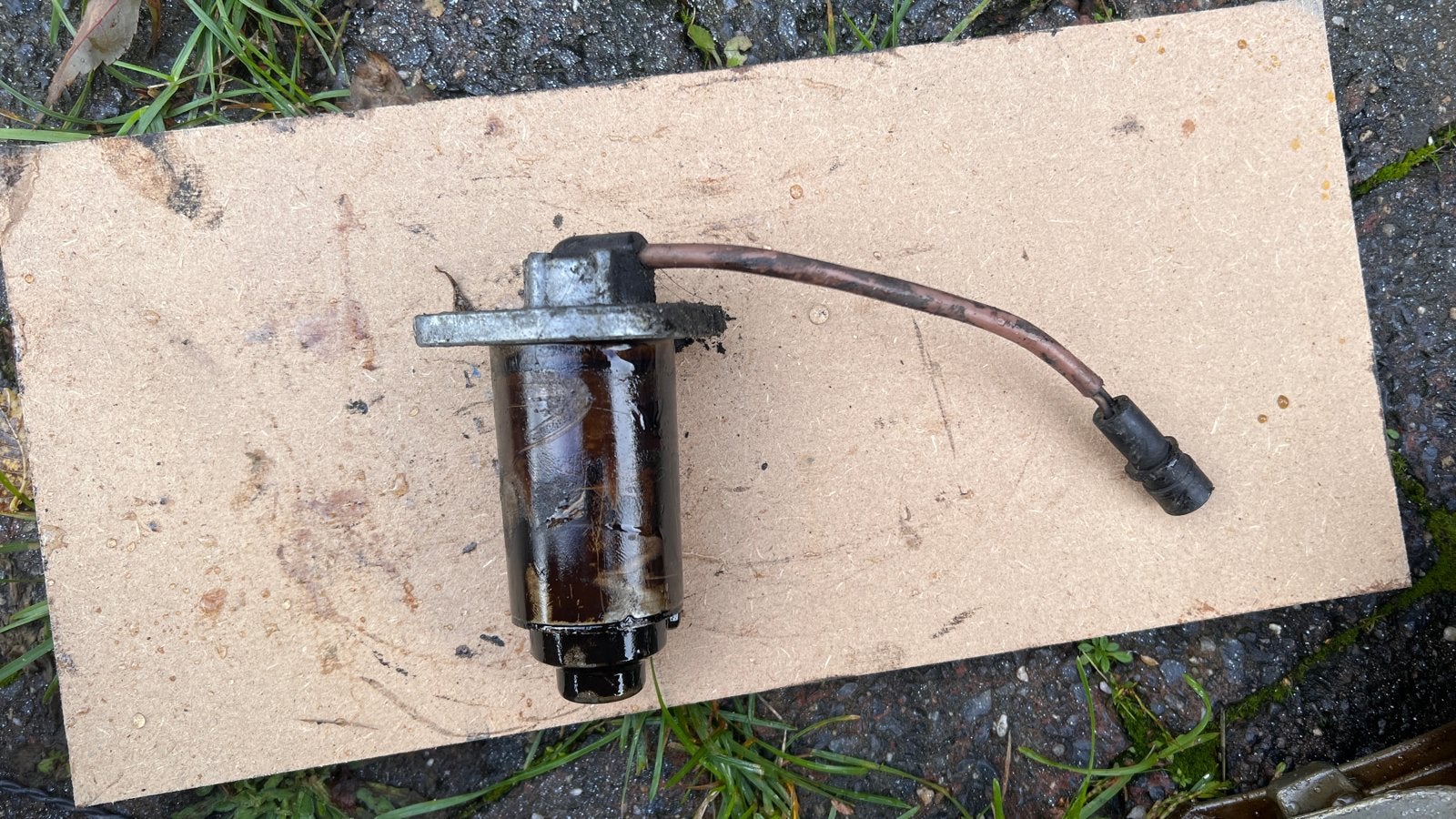 BMW M20 Olieniveausensor met ronde connector, Ophalen of Verzenden, Gebruikt