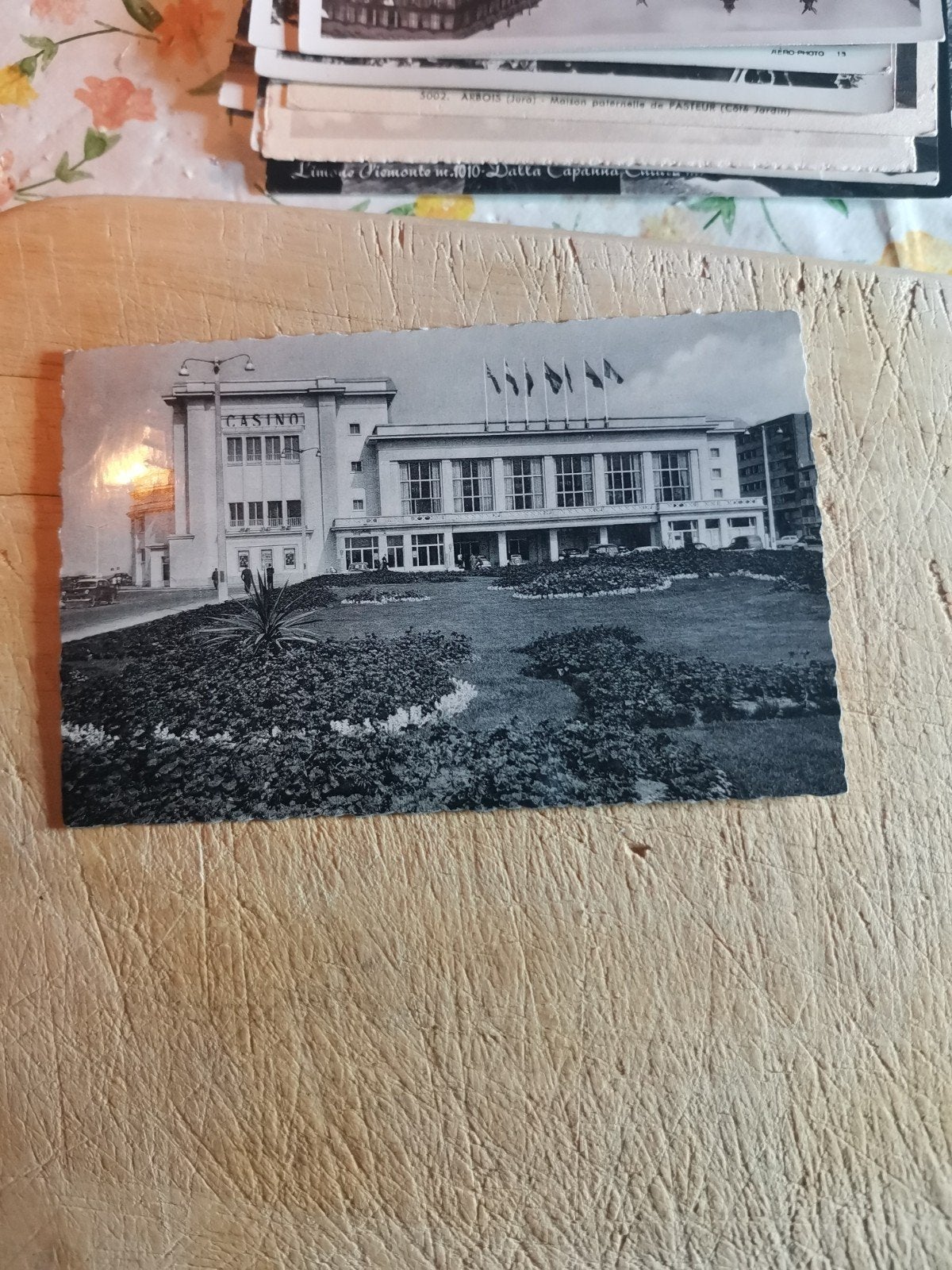 Oude kaart Casino Knokke, Ophalen of Verzenden, Voor 1920, Gelopen, West-Vlaanderen