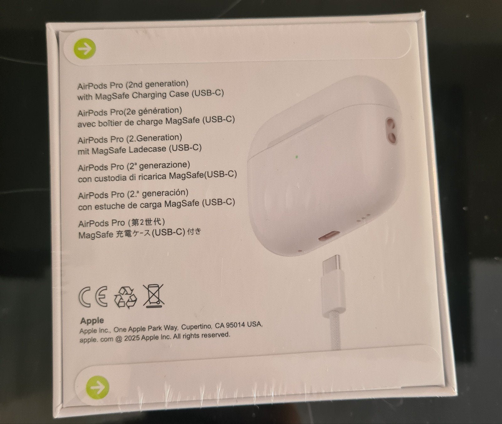 Apple AirPods Pro (2e generatie) - Nieuw in verpakking!, Audio, Tv en Foto, Koptelefoons, Nieuw, Ophalen of Verzenden, Wit, Apple
