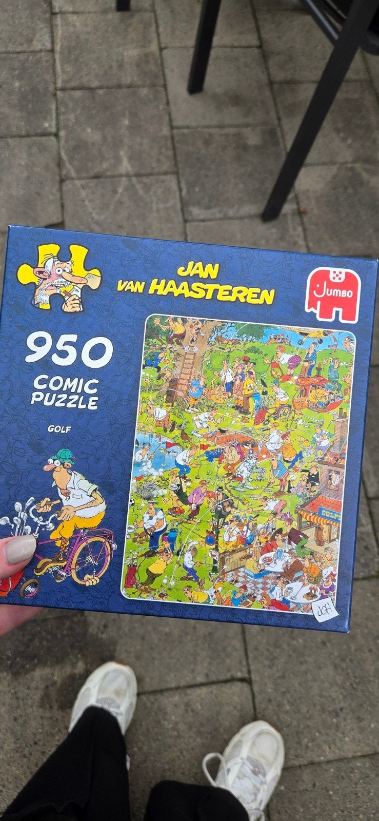Jan van Haasteren Golf Comic Puzzel 950 stukjes, Ophalen of Verzenden, 500 t/m 1500 stukjes, Zo goed als nieuw, Legpuzzel