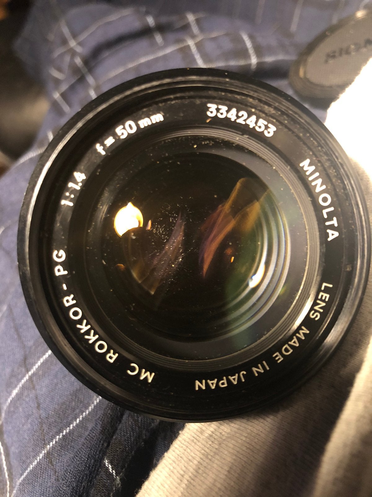 Minolta MC ROKKOR-PG 1.4  50mm, Ophalen of Verzenden, Zo goed als nieuw, Spiegelreflex, Minolta