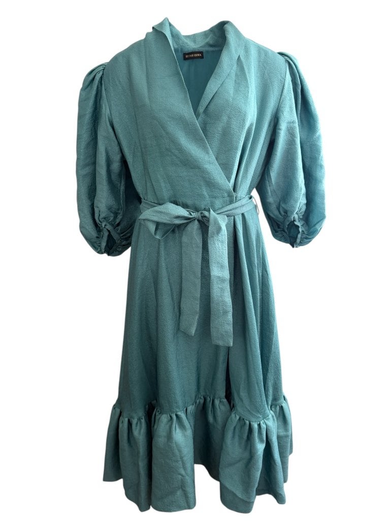 Stine Goya jurk L, Maat 38/40 (M), Blauw, Ophalen of Verzenden, Zo goed als nieuw