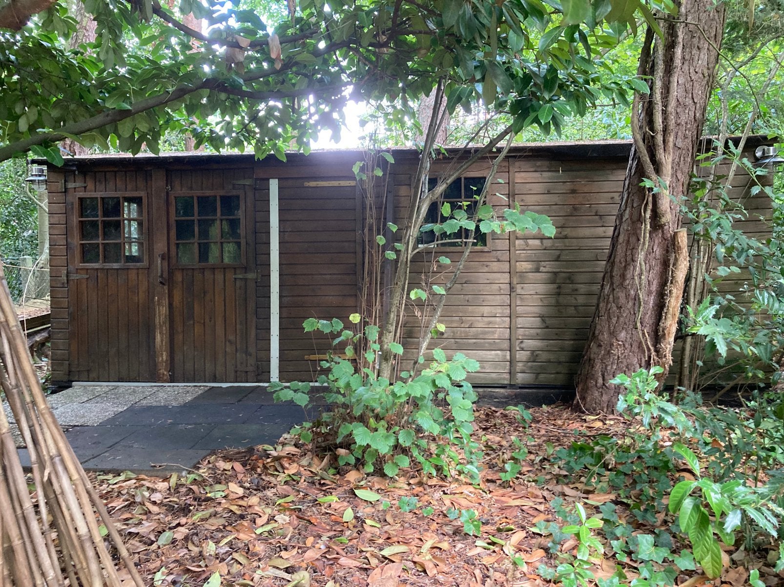 Houten tuinschuur, Tuin en Terras, Tuinhuizen, Ophalen, 200 tot 400 cm, 3 ramen of meer, Schuur