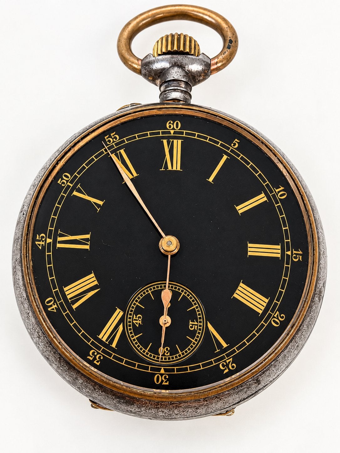 Antiek zakhorloge – M. Beckmann, Witzingen – ca. 1900, Overige merken, Zakhorloge, Staal, 1900 tot 1930