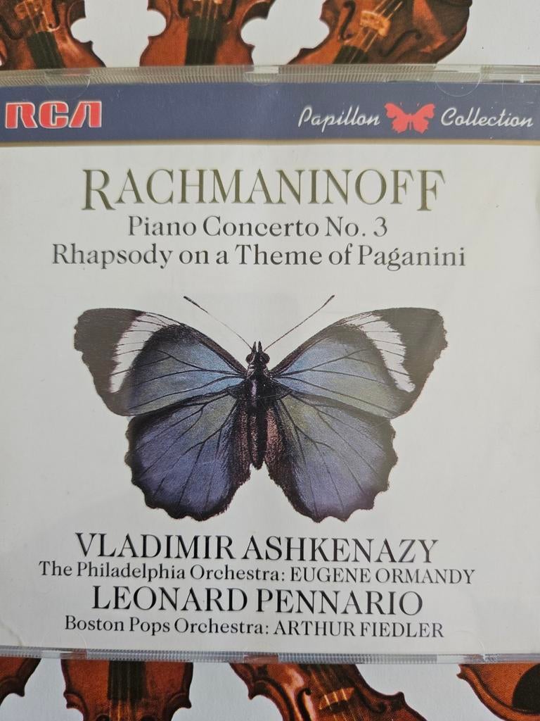 Rachmaninoff: Piano Concert No. 3 & Rhapsody - Ashkenazy CD, Ophalen of Verzenden, Romantiek, Zo goed als nieuw, Orkest of Ballet