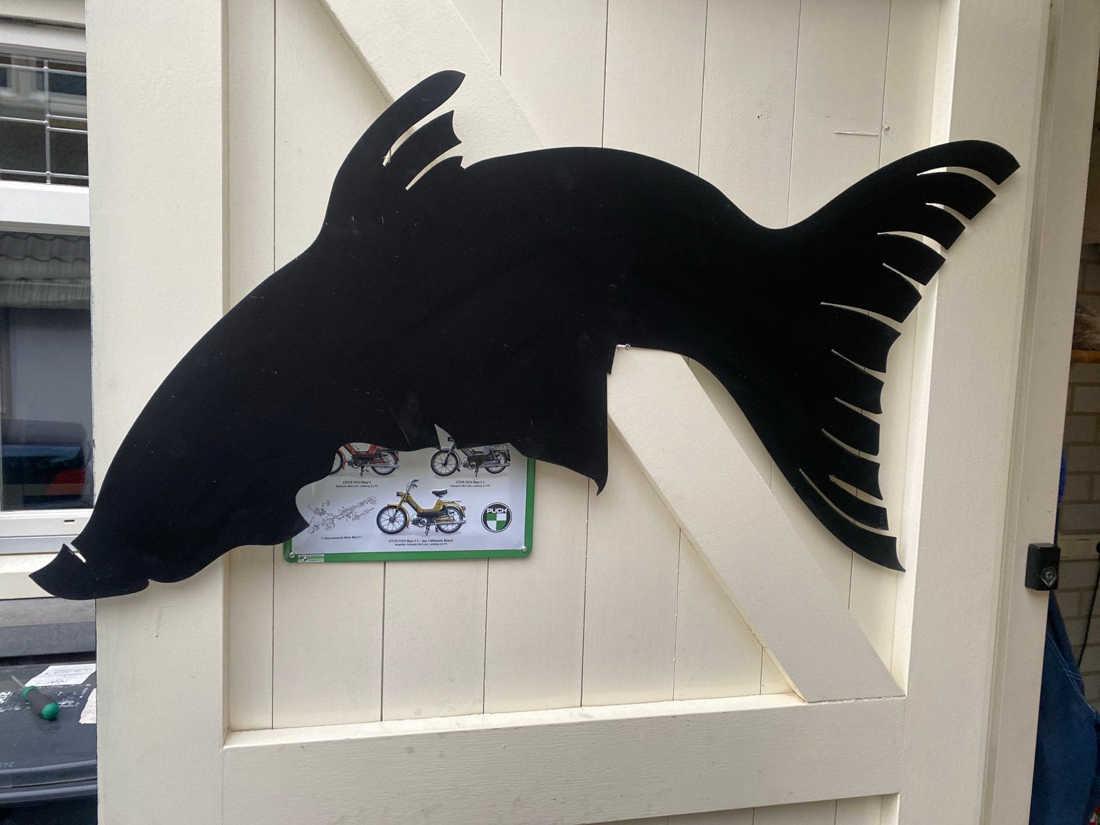 Mooie decoratieve vis voor aan de muur of deur, Huis en Inrichting, Ophalen of Verzenden