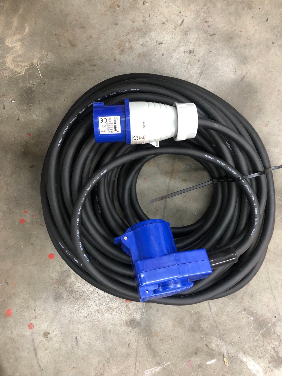 Nieuwe kabel voor caravan of camper - 30 meter, 2.5mm, Caravans en Kamperen, Kampeeraccessoires, Ophalen of Verzenden, Nieuw