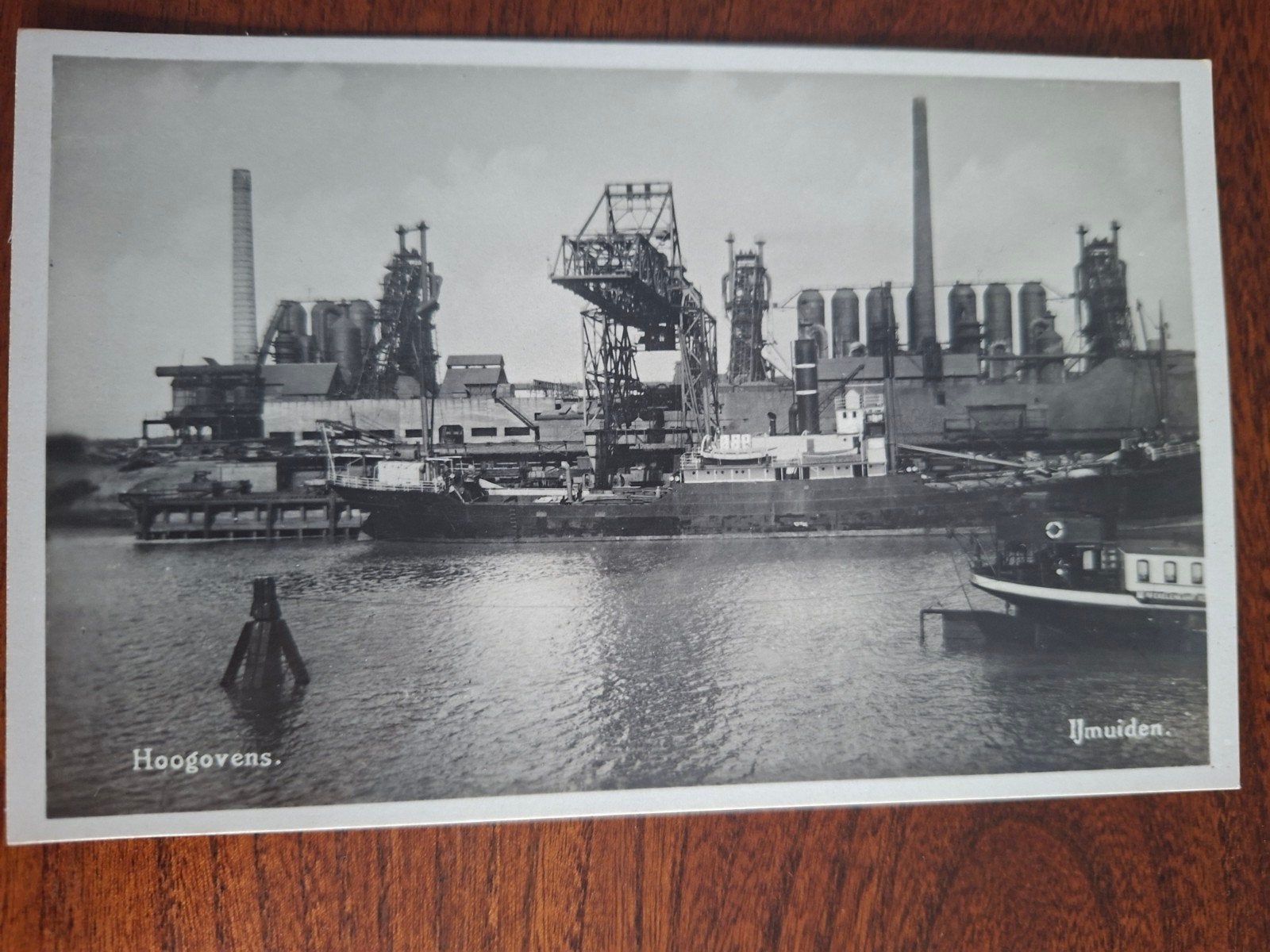 Ijmuiden fotokaart Hoogovens, Ophalen of Verzenden, 1920 tot 1940, Noord-Holland