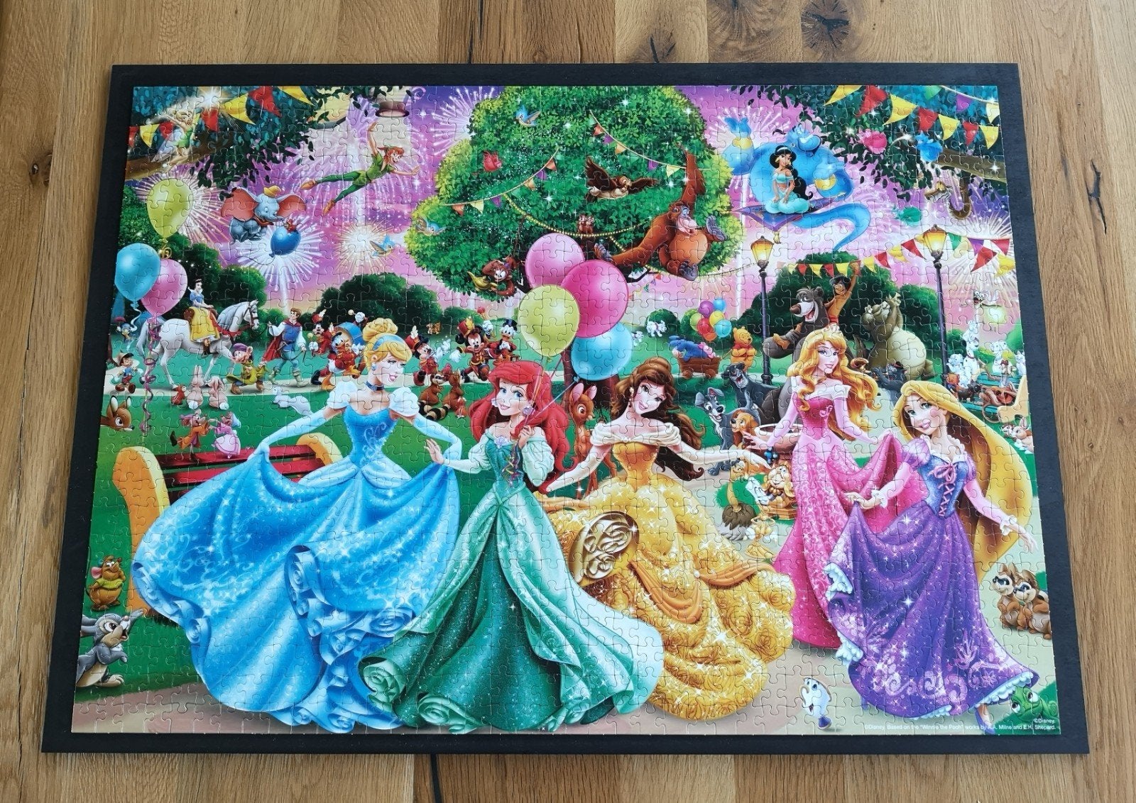 Disney puzzel prinsessen, Ophalen, 500 t/m 1500 stukjes, Zo goed als nieuw