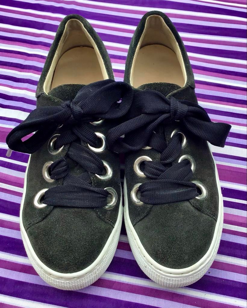 Gabor Echt Leder Sneakers - Comfortabel en Stijlvol, Blauw, Ophalen of Verzenden, Sneakers of Gympen, Zo goed als nieuw